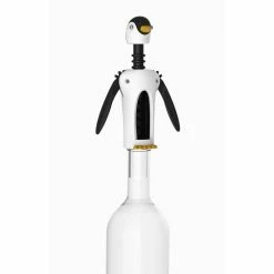 8.25 in. Zoo Kingsley Winged Penguin Corkscrew Soft-Touch Wine Bottle Cork Opener by TrueZoo -Bar Accessories Sales truezoo cocktail sets 2960 1f 1000