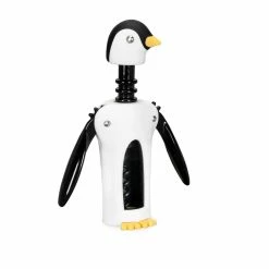 8.25 in. Zoo Kingsley Winged Penguin Corkscrew Soft-Touch Wine Bottle Cork Opener by TrueZoo