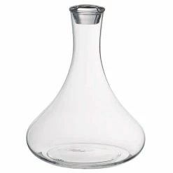 Purismo 33.75 oz. Lead-Free Crystal Red Wine Decanter with Stopper by Villeroy & Boch