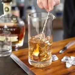 Copper Weighted Stainless Steel Barspoon, Japanese Style Twisted Stem Handle, Teardrop Weight by Viski -Bar Accessories Sales viski cocktail sets 4953 31 1000