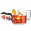 8 oz. Crystal Negroni Tumblers Lead-Free Premium Crystal Glass, Cocktail Glass Gift Set (Set of 2) by Viski