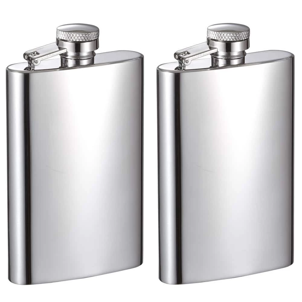 4 oz. Mini Mirrored Stainless Steel Liquor Flask (2-Set) by Visol 1 4 oz. Mini Mirrored Stainless Steel Liquor Flask (2-Set) by Visol