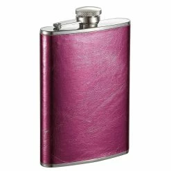 Lydia Hot Pink Liquor Flask by Visol