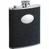 Stardust Black Glitter Liquor Flask 6 oz. by Visol