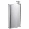 Edian Stainless Steel Flask with Built-in Cigar Holder by Visol