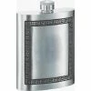 Kalos Greek Design Pewter Liquor Flask by Visol