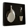 Winchester 6 oz. Polished Stainless Steel Flask Gift Set by Visol