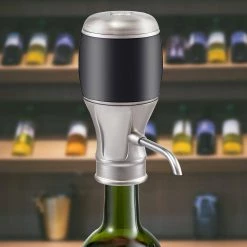 Electric Wine Dispenser Silver 1-Button Wine Aerator Dispenser Automatic Wine Aerator Electric Wine Decanter by VEVOR 16 Electric Wine Dispenser Silver 1-Button Wine Aerator Dispenser Automatic Wine Aerator Electric Wine Decanter by VEVOR -Bar Accessories Sales wine aerators djqddhjpqj ddy001v0 31 1000