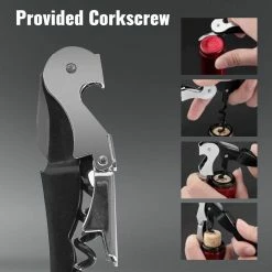 Electric Wine Dispenser Silver 1-Button Wine Aerator Dispenser Automatic Wine Aerator Electric Wine Decanter by VEVOR 13 Electric Wine Dispenser Silver 1-Button Wine Aerator Dispenser Automatic Wine Aerator Electric Wine Decanter by VEVOR -Bar Accessories Sales wine aerators djqddhjpqj ddy001v0 44 1000