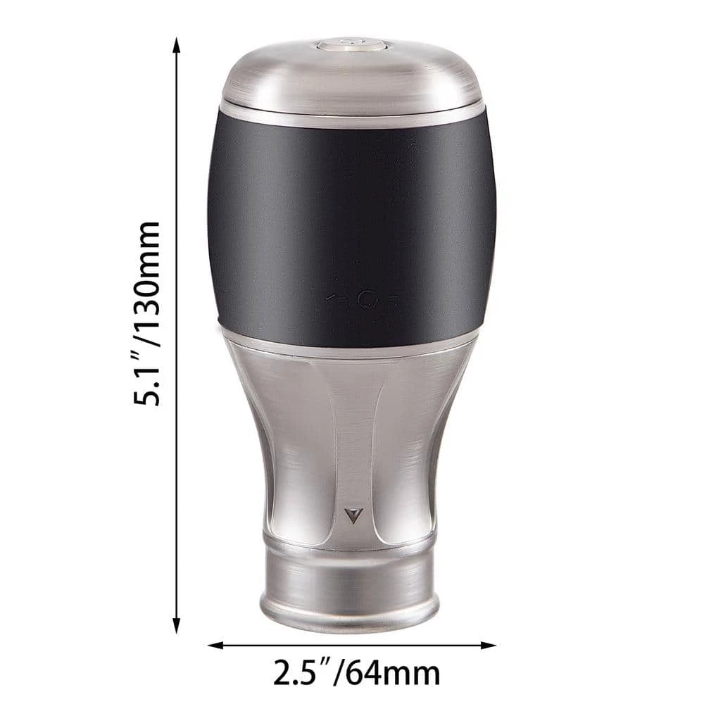 Electric Wine Dispenser Silver 1-Button Wine Aerator Dispenser Automatic Wine Aerator Electric Wine Decanter by VEVOR 7 Electric Wine Dispenser Silver 1-Button Wine Aerator Dispenser Automatic Wine Aerator Electric Wine Decanter by VEVOR - Image 7