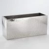 Bottle Chiller 12.5 qt. 4-Bottle Silver Metallic Stainless Steel Wine Chiller by AM American METALCRAFT, Inc.
