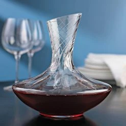 Allure 47.25 oz. Aerating Decanter by Wine Enthusiast -Bar Accessories Sales wine enthusiast decanters 761 72 1f 1000