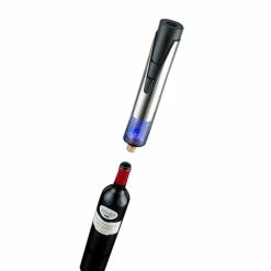 Electric Blue 1 Wine Opener and Preserver Set by Wine Enthusiast -Bar Accessories Sales wine enthusiast wine aerators 495 15 03 44 1000