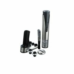 Electric Blue 1 Wine Opener and Preserver Set by Wine Enthusiast -Bar Accessories Sales wine enthusiast wine aerators 495 15 03 fa 1000