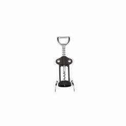 Kitchen Sense Wing Corkscrew Black Wine Opener by J&V TEXTILES
