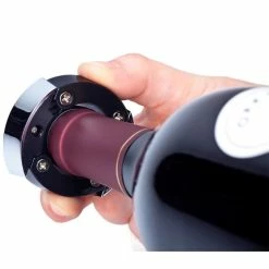 Nouveaux II Electric Wine Opener in Black, with Free Foil Cutter, Wine Pourer and Stopper by Unbranded -Bar Accessories Sales wine openers ow02a b2 1d 1000