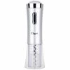 Ozeri Nouveaux Electric Wine Opener with Removable Free Foil Cutter, in Silver by Unbranded