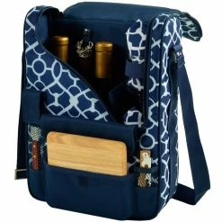 Bordeaux Wine and Cheese Cooler Bag with Glass Wine Glasses and Blanket by Unbranded -Bar Accessories Sales wine totes 535x tb 44 1000