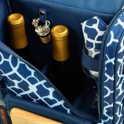 Bordeaux Wine and Cheese Cooler Bag with Glass Wine Glasses and Blanket by Unbranded -Bar Accessories Sales wine totes 535x tb 4f 1000