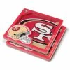 NFL San Francisco 49ers 3D Logo 2-Piece Assorted Colors Acrylic Coasters by YouTheFan
