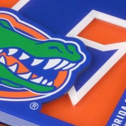NCAA Florida Gators 3D Logo 2-Piece Assorted Colors Acrylic Coasters by YouTheFan -Bar Accessories Sales youthefan cocktail sets 8499290 4f 1000