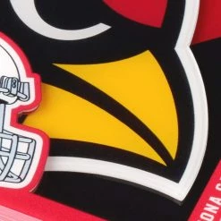 NFL Arizona Cardinals 3D Logo 2-Piece Assorted Colors Acrylic Coasters by YouTheFan -Bar Accessories Sales youthefan cocktail sets 8499863 4f 1000