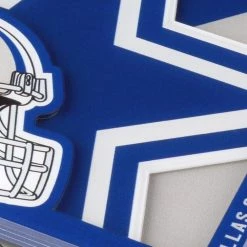 NFL Dallas Cowboys 3D Logo 2-Piece Assorted Colors Acrylic Coasters by YouTheFan -Bar Accessories Sales youthefan cocktail sets 8499948 4f 1000