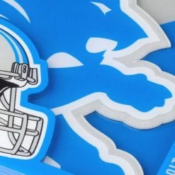 NFL Detroit Lions 3D Logo 2-Piece Assorted Colors Acrylic Coasters by YouTheFan -Bar Accessories Sales youthefan cocktail sets 8499962 4f 1000