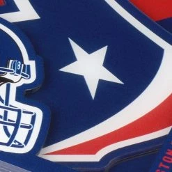 NFL Houston Texans 3D Logo 2-Piece Assorted Colors Acrylic Coasters by YouTheFan -Bar Accessories Sales youthefan cocktail sets 8499986 4f 1000